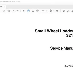 Case 321D Small Wheel Loaders Service Manual 7-29290 - PDF DOWNLOAD