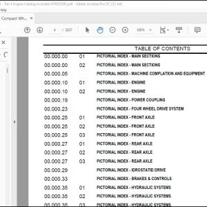 Case 321F Compact Wheel Loader HS ZB Tier 4 Parts Catalog Manual - PDF DOWNLOAD