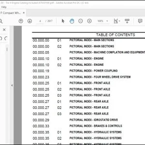 Case 321F Compact Wheel Loader STD ZB - Tier 4 Parts Catalog Manual - PDF DOWNLOAD