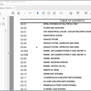 Case 430 Skid Steer Series 3 Parts Catalog Manual - PDF DOWNLOAD