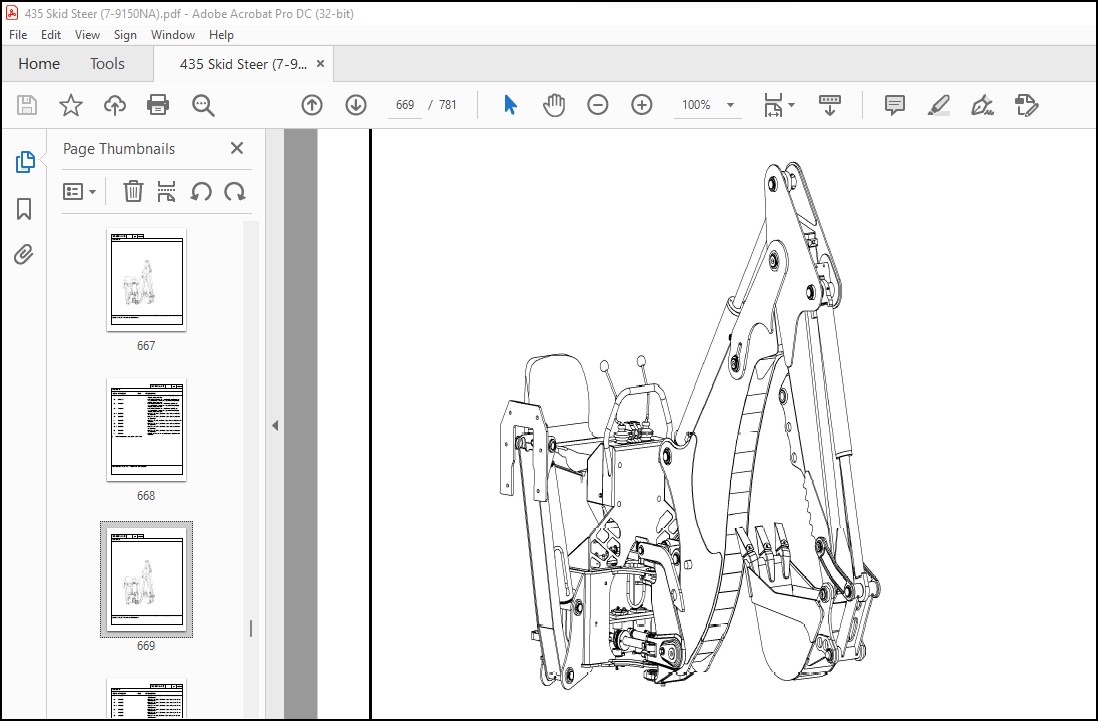 Case 435 Skid Steer Parts Catalog Manual Pdf Download Heydownloads