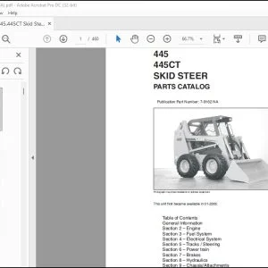 Case 445 445CT Skid Steer Parts Catalog Manual 7-9162 - PDF DOWNLOAD