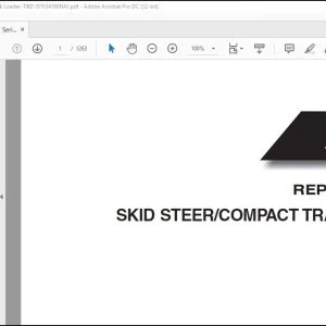 Case 450 465 450CT Skid Steer Compact Track Loader Repair Manual 87634780 - PDF DOWNLOAD