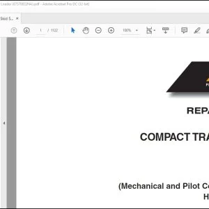 Case 450 465 450CT Skid Steer Loader Compact Track Loader Repair Manual 87578832 - PDF