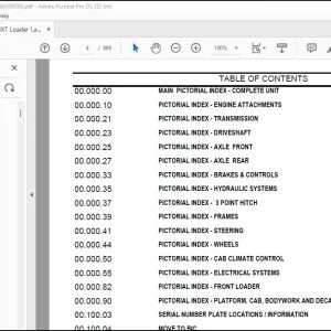 Case 570NXT Loader Landscaper Tier 4A Parts Catalog Manual - PDF DOWNLOAD