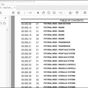 Case 570T Tractor Loader Backhoe Parts Manual - PDF DOWNLOAD