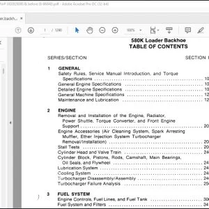 Case 580K Loader Backhoe Service Manual 8-66910 - PDF DOWNLOAD