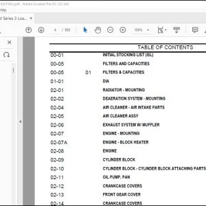 Case 580M Series 3 Loader Backhoe Tier 3 Parts Catalog Manual Digital PDF Download