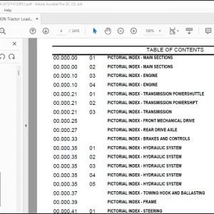 Case 580N Backhoe Loader Tier 4A Parts Catalog Manual - PDF DOWNLOAD