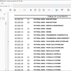 Case 580N Backhoe Loader Tier 4B Parts Catalog Manual - PDF DOWNLOAD
