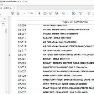 Case 580SLE Loader Backhoe Parts Manual - PDF DOWNLOAD