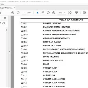 Case 580SM 580SM+ Series 2 Loader Backhoe Tier 2 Parts Manual - PDF DOWNLOAD