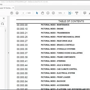Case 580SM 580SM+ Series 3 Tier 3 Loader Backhoe Parts Catalog Manual - PDF DOWNLOAD
