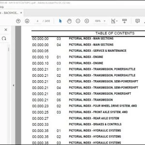 Case 580SN Backhoe Loader 4WD - Tier 4B - MY19 Parts Catalog Manual - PDF DOWNLOAD