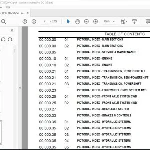 Case 580SN Backhoe Loader Tier 4B Parts Catalog Manual - PDF DOWNLOAD