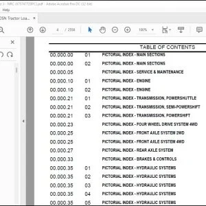 Case 590SN Backhoe Loader Tier 3 NRC Parts Catalog Manual - PDF DOWNLOAD