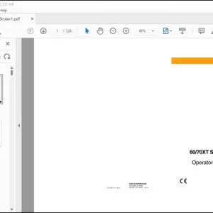 Case 60 70XT Skid Steer Operators Manual 6-29440 - PDF DOWNLOAD