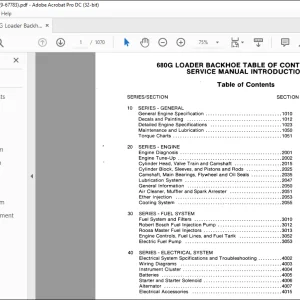 Case 680G Loader Backhoe Service Manual 9-67782 - PDF DOWNLOAD