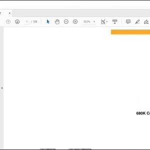 Case 680K Construction King Loader Backhoe Parts Catalog Manual 8-2261 -  PDF DOWNLOAD