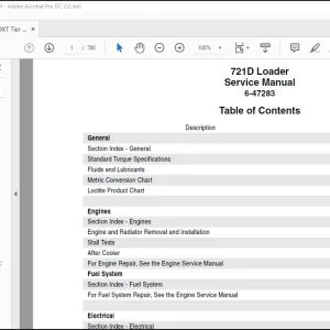 Case 721D Loader Service Manual 6-47543 - PDF DOWNLOAD