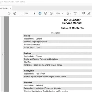 Case 821C Loader Service Manual 7-13053 - PDF DOWNLOAD