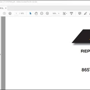 Case 8845DHP 865VHP 865AWD 885 885AWD Tier 3 Grader Repair Manual 71114197 - PDF DOWNLOAD