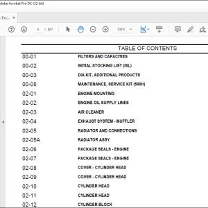 Case CX135SR Crawler Excavator Tier 3 Parts Catalog Manual - PDF DOWNLOAD
