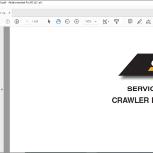 Case CX135SR Tier 3 Crawler Excavator Service Manual - PDF DOWNLOAD