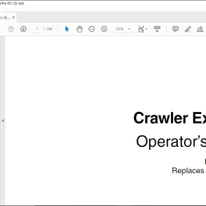 Case CX290 Crawler Excavator Operator's Manual 6-31872 - PDF DOWNLOAD