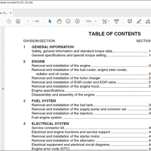 Case CX290B Crawler Excavator Service Manual SM290BTOC - PDF DOWNLOAD