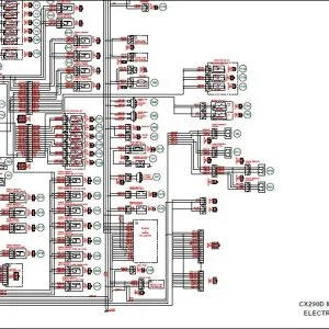 Case CX290D MH CX290D SL Excavator Electrical Schematic Manual - PDF DOWNLOAD