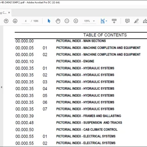 Case CX300D LC Long Carriage Crawler Tier 4B Parts Catalog Manual - PDF DOWNLOAD