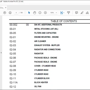 Case CX350B Crawler Excavator Tier 3 Parts Catalog Manual - PDF DOWNLOAD