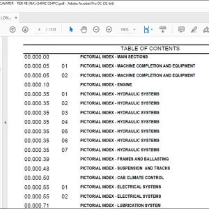 Case CX350D LC Long Carriage Crawler Excavator Tier 4B Parts Catalog Manual - PDF DOWNLOAD