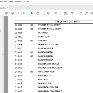 Case CX50B Crawler Excavator Illustrated Parts Manual PDF