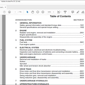 Case CX800 Tier 3 Crawler Excavators Service Manual - PDF DOWNLOAD
