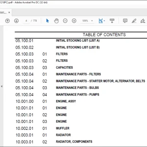 Case E215C EVO Crawler Excavators Tier 3 Parts Manual - PDF DOWNLOAD