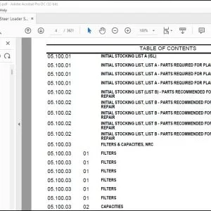 Case SV185 Skid Steer Loader Tier 4B Parts Catalog Manual - PDF DOWNLOAD