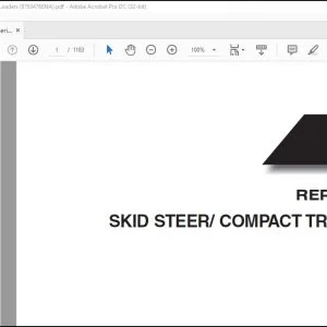 Case T435 445 445CT SERIES 3 Skide Steer Compact Track Loader Repair Manual 87634768 - PDF