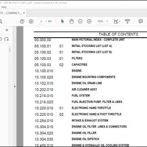 Case TV370 Compact Track Loader Tier 4B Parts Catalog Manual - PDF DOWNLOAD