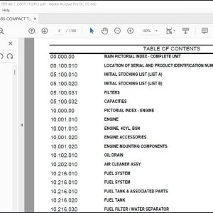 Case TV380 Compact Track Loader Tier 4B-C Parts Catalog Manual - PDF DOWNLOAD