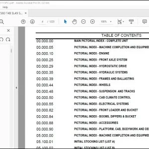 Case TV380 Compact Track Loader Tier 4B Parts Catalog Manual - PDF DOWNLOAD
