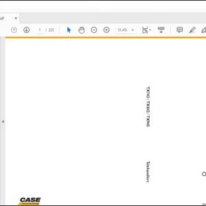 Case TX742 TX842 TX945 Telehandlers Operator’s Manual 84122853 - PDF DOWNLOAD