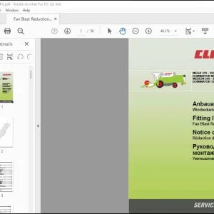 Claas Combine MEGA 370 - 350 DOMINATOR MEGA 218 - 204 MEDION 340 - 310 DOMINATOR 128 - 78 Fitting instructions Manual_DE_EN_FR_RU - PDF DOWNLOAD