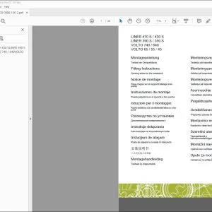 Claas LINER 470 S  430 S LINER 390 S  350S VOLTO 740 640 VOLTO 65  55  45Fitting Instructions Manual - PDF DOWNLOAD