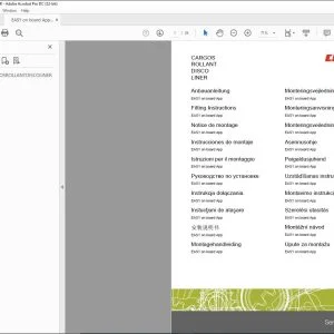 Claas  Swathers CARGOS ROLLANT DISCO LINER Fitting Instructions Manual - PDF DOWNLOAD