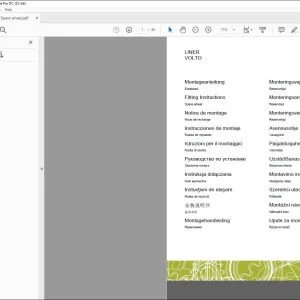 Claas Swathers LINER VOLTO Fitting Instructions Manual - PDF DOWNLOAD