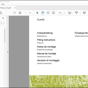 Claas Tractor Filling unit Fitting instructions Manual_DE_FR_EN_IT_ES_RU - PDF DOWNLOAD