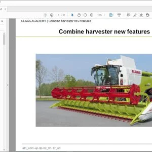 Class LEXION 620-780 EN Tranining Document  Manual - PDF DOWNLOAD