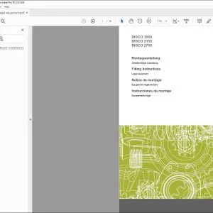 Class Mower DISCO 3550 3150 2750 Legal equipment Fitting Instructions Manual_FR DE EN RU - PDF DOWNLOAD